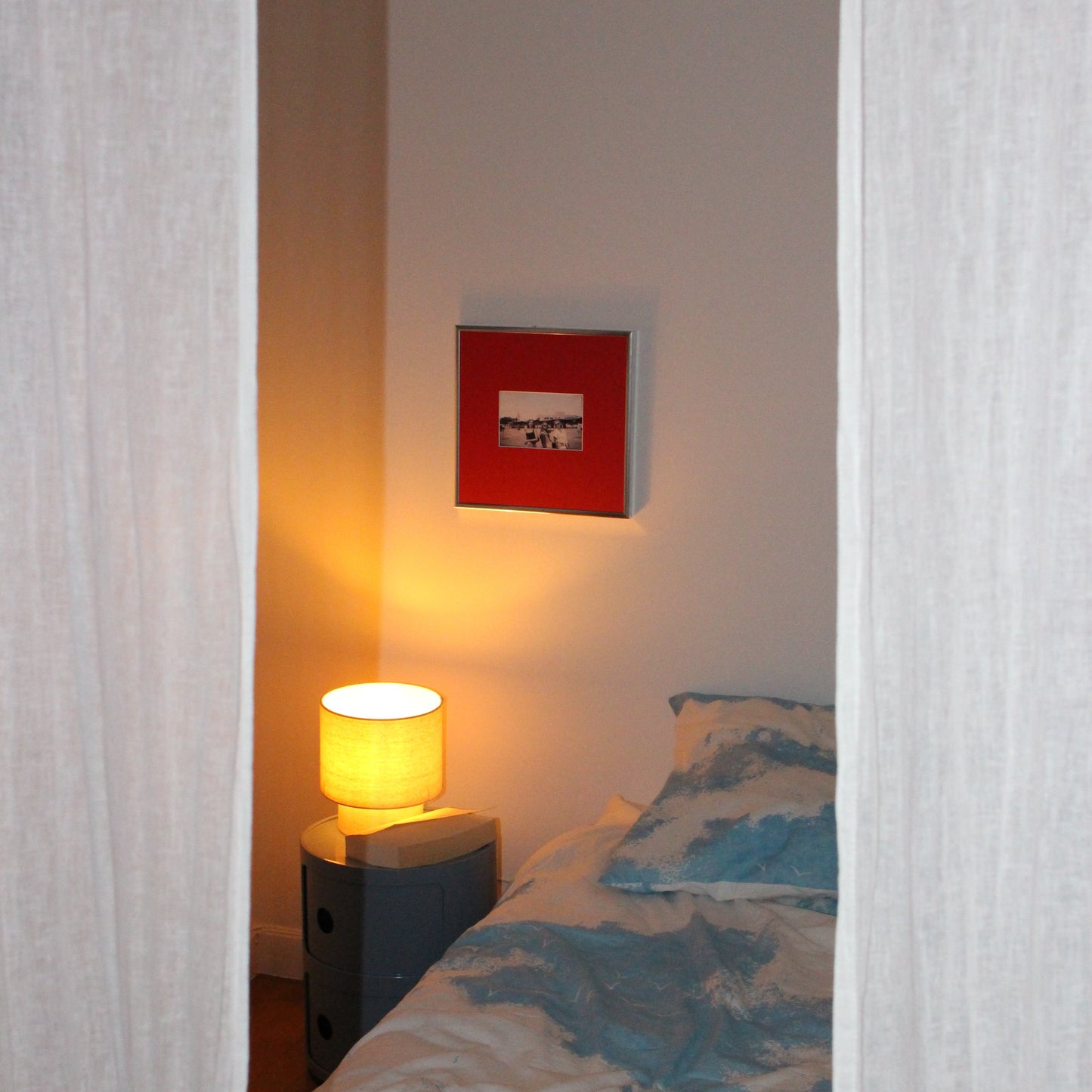 Cadre photo 30x30 (centré) pour photo 10x15