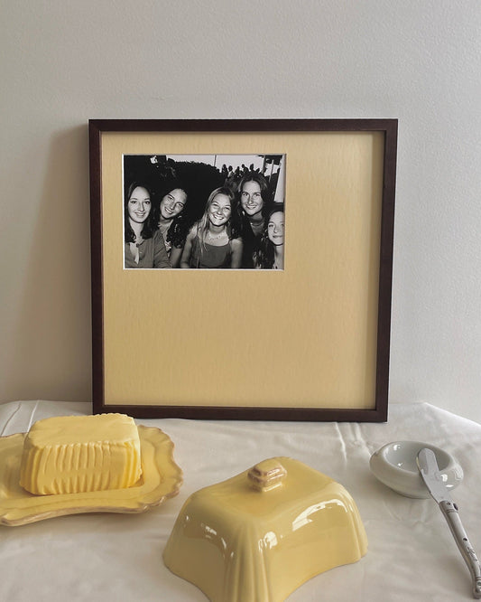 Cadre photo 30x30 (décentré) pour photo 13x18