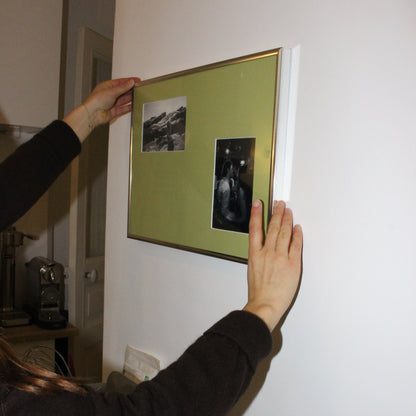 Cadre photo 30x40 multivues (double) pour photos 10x15