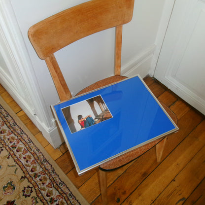 Cadre photo 30x40 (décentré) pour photo 13x18