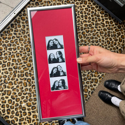 Cadre photo rouge 