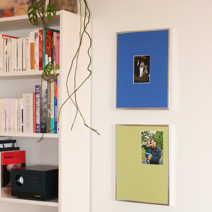 Cadre photo 30x40 (décentré) pour photo 13x18