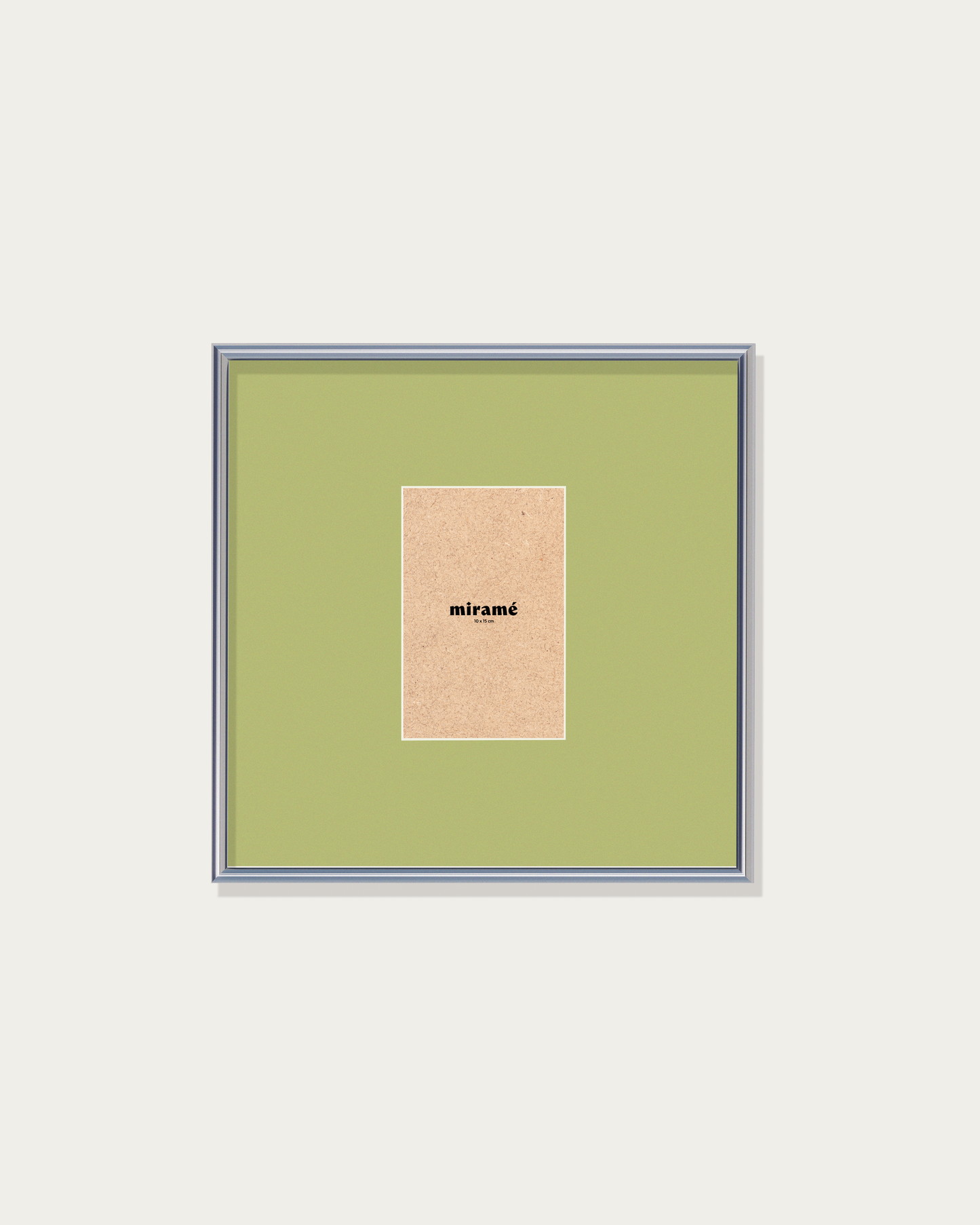 Cadre photo 30x30 (centré) pour photo 10x15