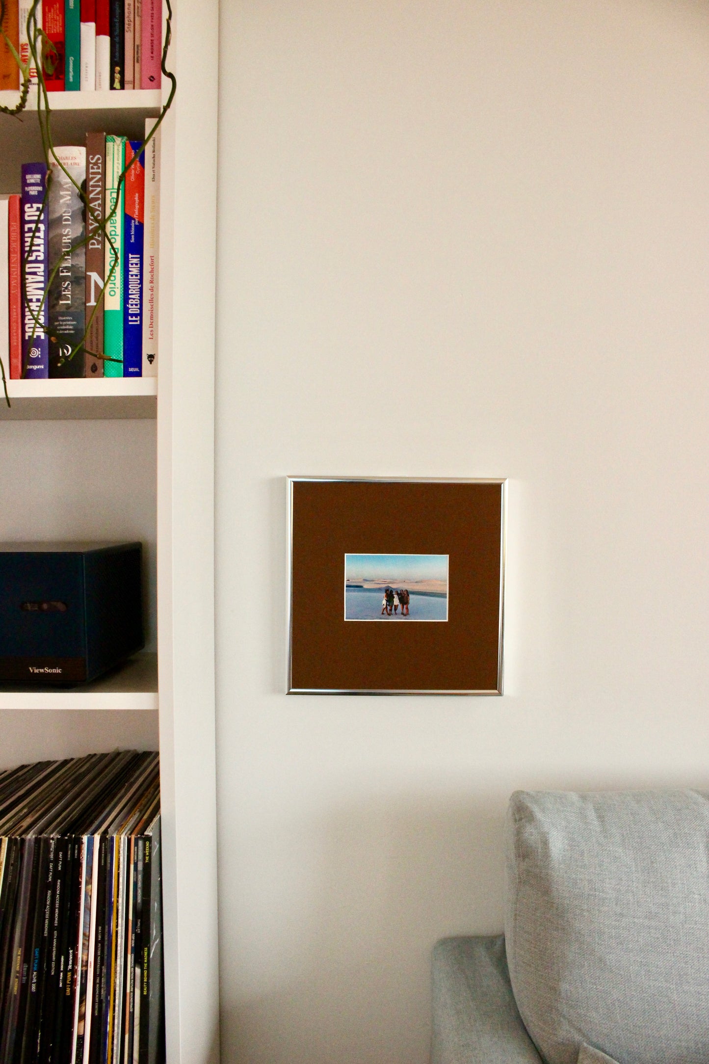 Cadre photo 30x30 (centré) pour photo 10x15