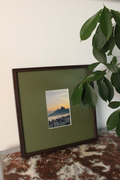 Cadre photo 30x30 (centré) pour photo 10x15