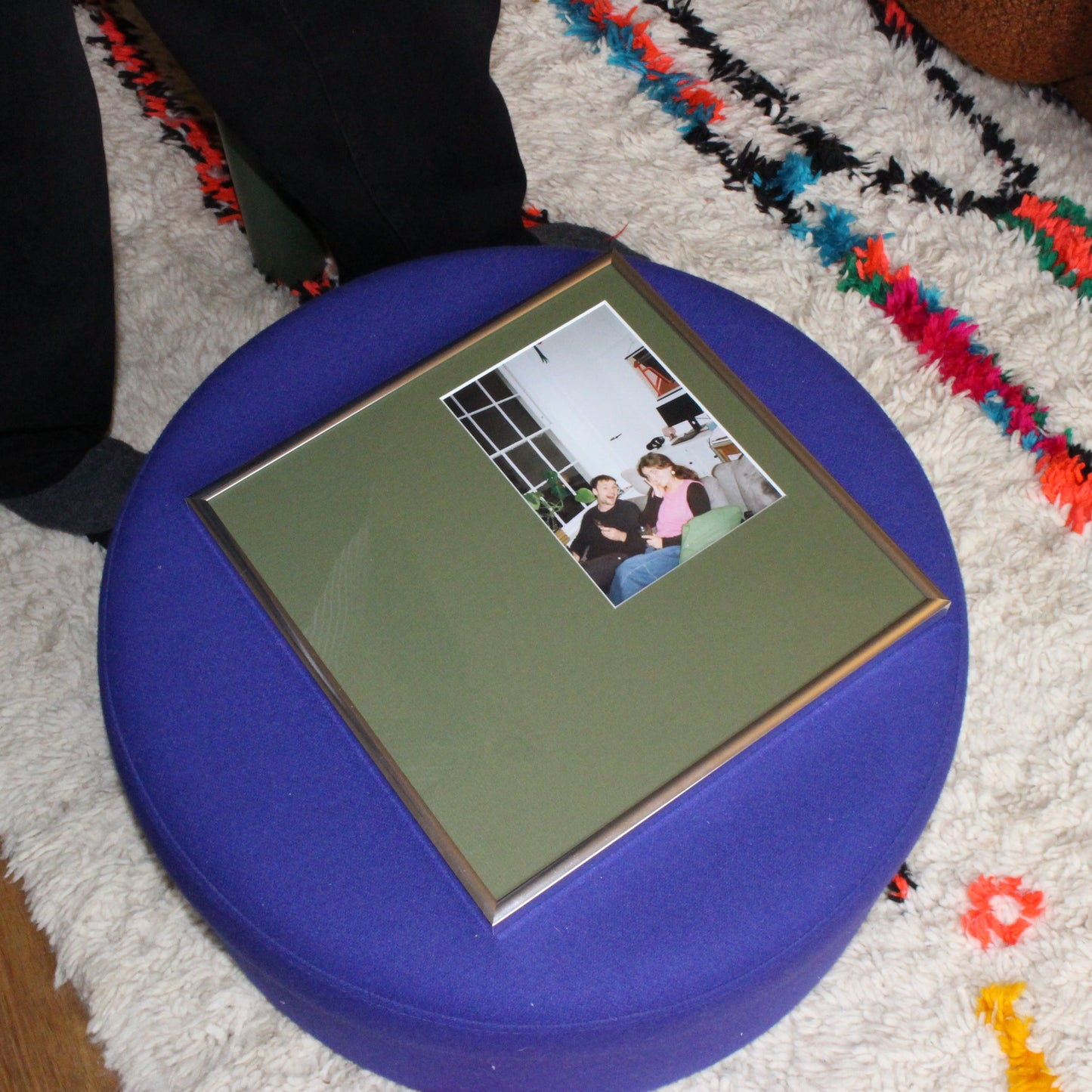 30x30 photo frame (off-center)