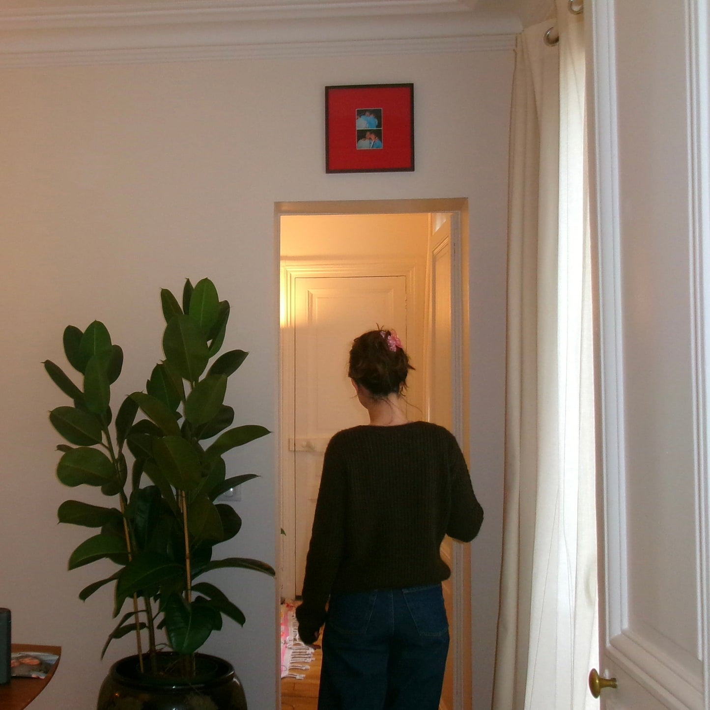 Cadre photo 30x30 (centré) pour photo 10x15